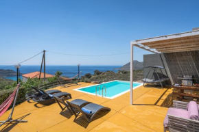 New Modern Villa Mirthios Panorama with Private Swimming Pool and BBQ!